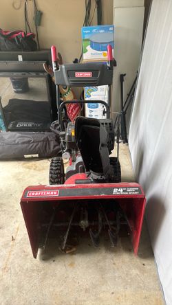 Craftsman 24” Electric start snowblower