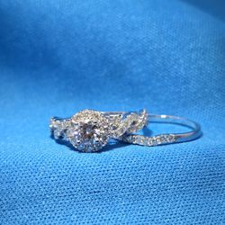 Moissanite 1.07 ctw Emerald Ring 