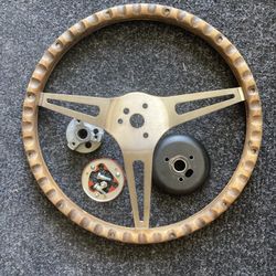 Wood Steering Wheel 