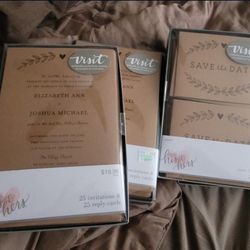 Wedding Invitations And Save The Dates