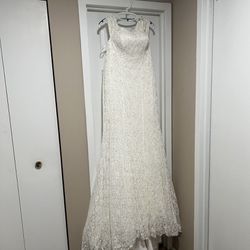 Plus Size Mermaid Wedding Dress 