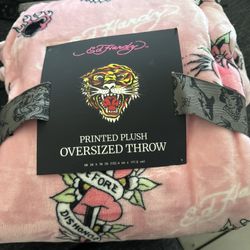 ed hardy blanket