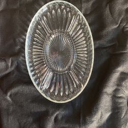 Crystal Serving Platter