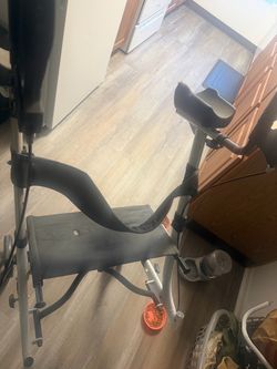 Folding Exercise Bike Stationary Cycle