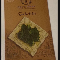 Sur La Table Bee's Wrap Reusable Beeswax Wraps, Set Of 3