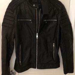 Leather Jacket Zara 