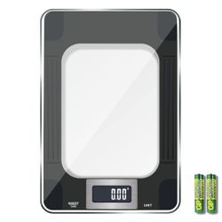 Digital Kitchen Scale with Maximum Capacity of 15kg, LED Display, High Sensitivity of Measurement of 1 Gram, Professional Digital