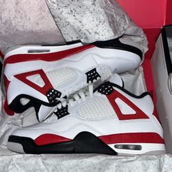 Jordan Retro 4’s Red Cements 