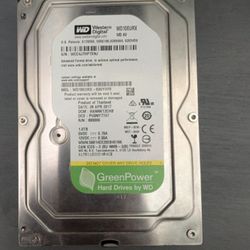 1TB WD Hard Drive 7200rpm