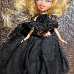 Bratz Formal Funk Cloe Original Doll in Black Ball Gown Dress (NO STAND)