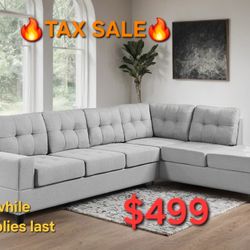 Sectional NEW $499