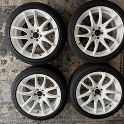 17x8.5 5x100 Vors Performance FULL SET 800 OBO