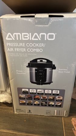 Pressure Cooker/Air Fryer Combo