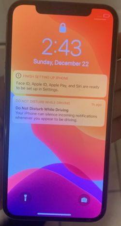 iPhone X att ready to go 256 gb