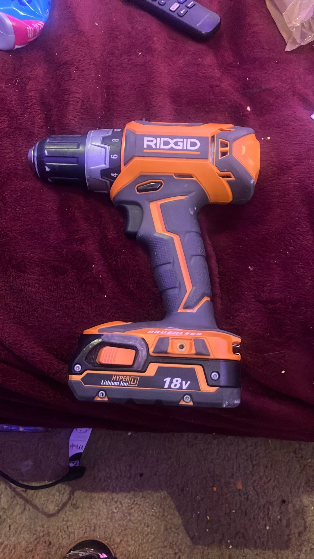 RidGid Cordless 18V Drill