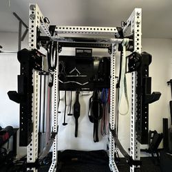 Rogue Power Rack and Accessories For Sale 