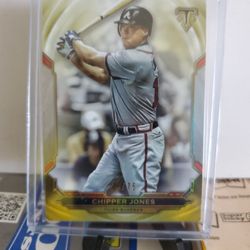 Braves Chipper Jones Parallel Card