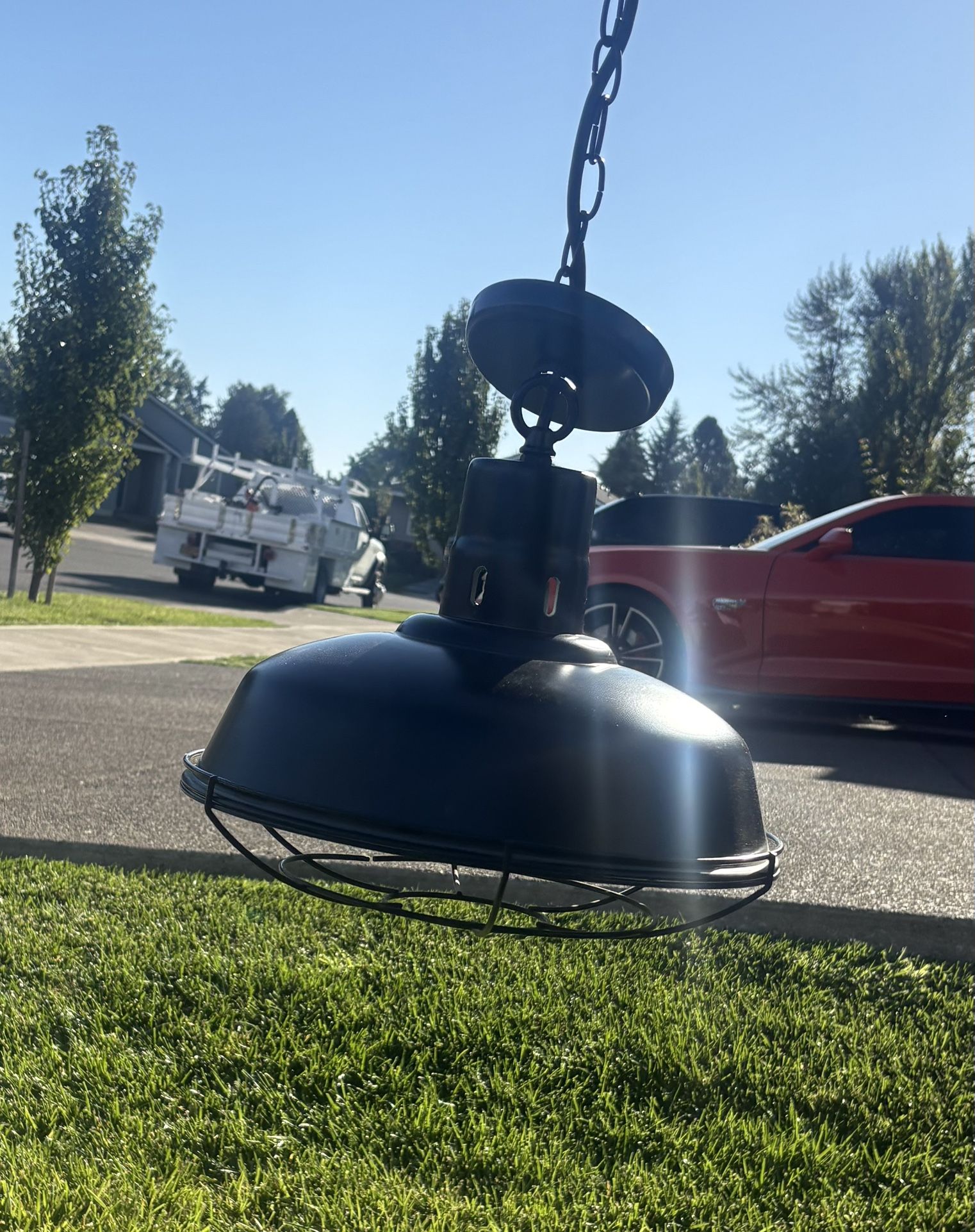 5 Black Hanging Lights