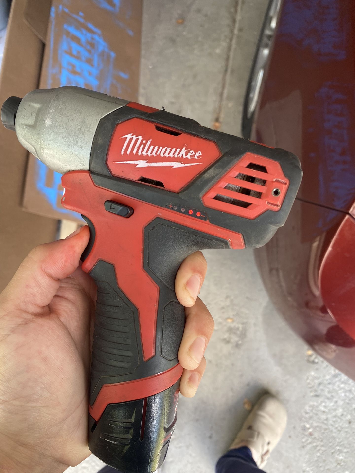 M12 Milwaukee Impact Driver W/ Battery