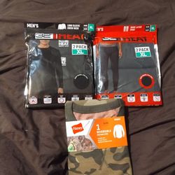 Heat Retention 2 Pack Shirts With 2 Pack Pants Camo Thermal Sweatshirt 