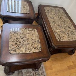 Coffee Table & Two End tables