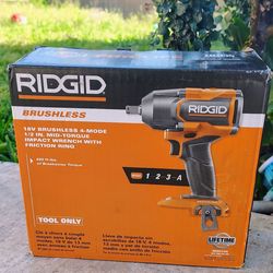Ridgid 18volt 1/2 mid torque impact driver 650ft-lbs max torque..$80...firm on price..brand New.. pickup only..first come first served...