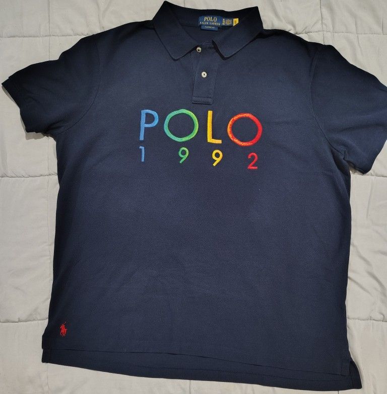 Ralph Lauren Polo 1992 Rugby Shirt Size XL