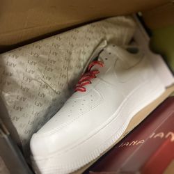 Surpreme AF1 White And Black 