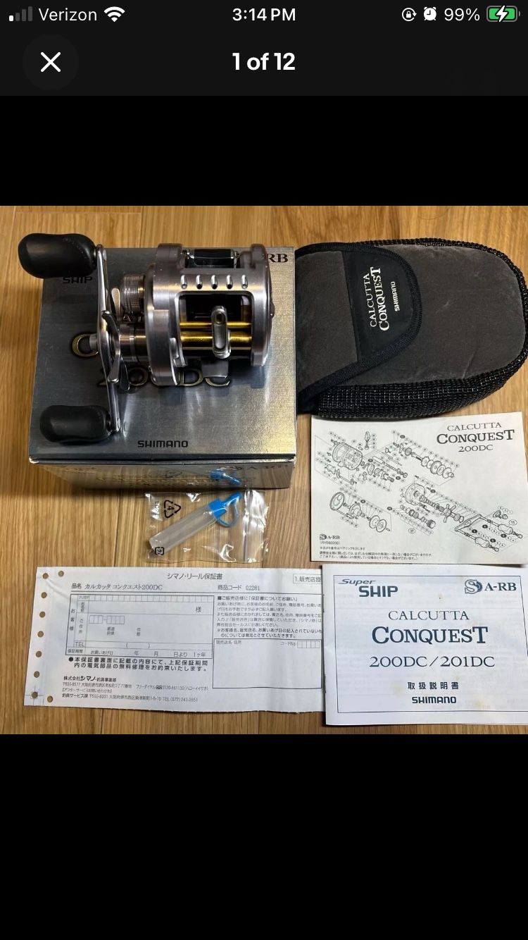 Shimano Calcutta Conquest 200DC