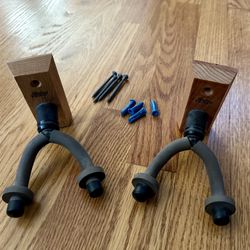 2 x String Swing Guitar Keeper Wall Mount Guitar Hanger