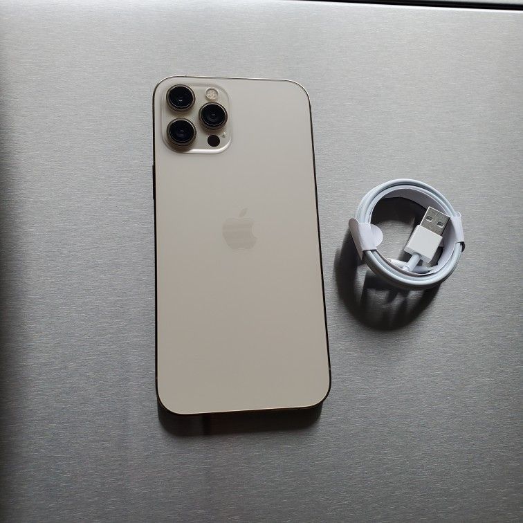 Iphone 12 Pro Max Gold Unlocked For Any Carrier Liberado Para Cualquier Compania O Pais