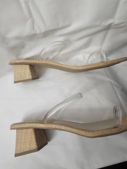 Clear Strap Sandals