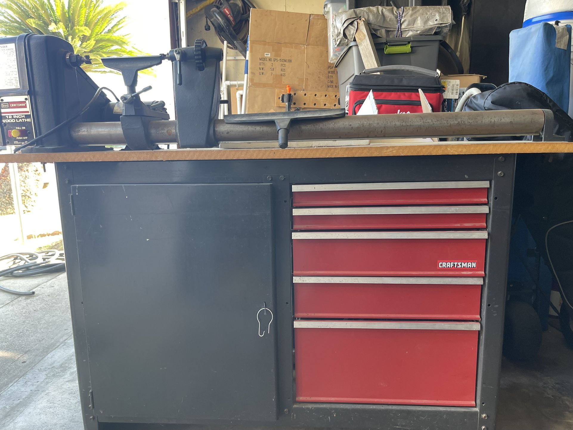 12’ Craftsman Sears Wood Lathe