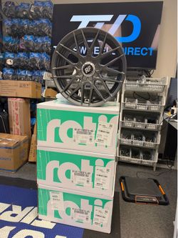 4/Rotiform R141 RSE Anthracite 19x8.5 5x4.25 / 5x112 45mm (R1411985F5+45)