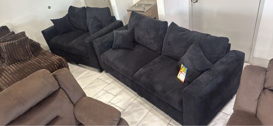 🛋️ New Sofa & Loveseat Set | Only $607| Delivery Available
