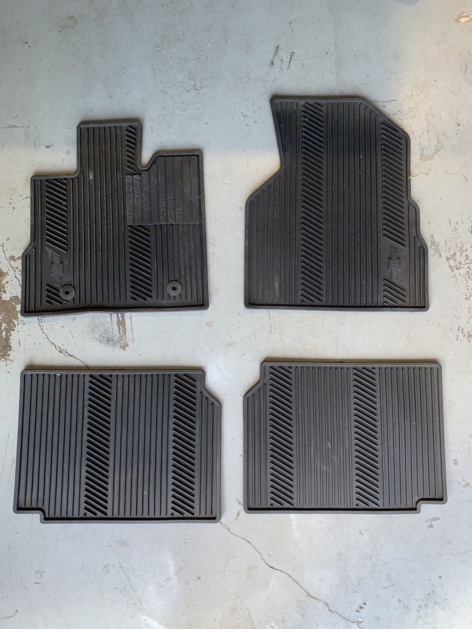 Chevy Silverado Rubber Mats