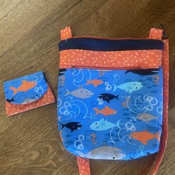 Shark Theme Handbag  Never Used 