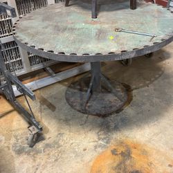 Metal Dining Table 