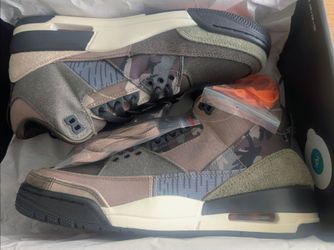 Brand New Nike Jordan 3 Retro SE Patchwork Camo Size 8 M / 9.5 W