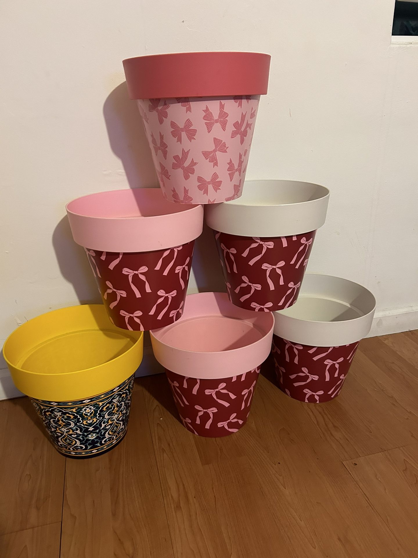 Pots planters new 11 inches tall 11 inches long