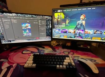 Gaming PC and desk
