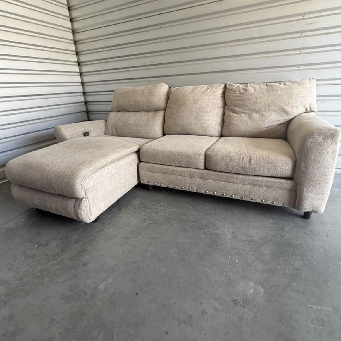 Power Reclining 2-Piece Sectional Sofa Couch