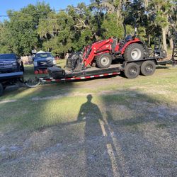 Tractor With Attachments, Tractor Work