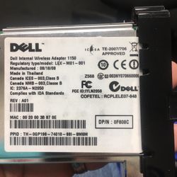 Dell Internal Wireless Adapter 1150