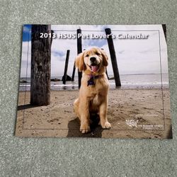 The Humane Society Of The United States 2013 HSUS Pet Lovers Calendar