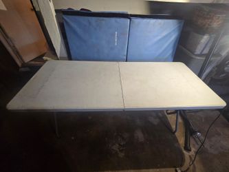 Folding Utility Table 29"×71"×29"
