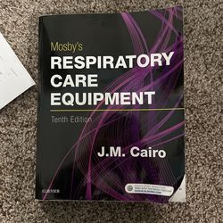 Mosby’s respiratory care equipment 10th editionh