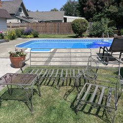 Vintage Iron Outdoor Furniture