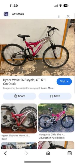 Pink bike