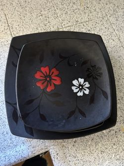 3 Plate Dish-wear